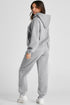 'Nyssa' Long Sleeve Hoodie and Pants Activewear Set - Celes Fashion